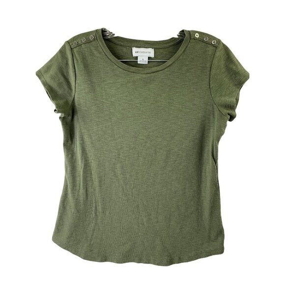 Liz Claiborne Tops - Liz Claiborne Women's Green Top